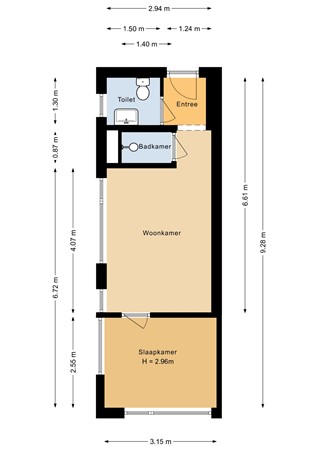 Floorplan - Jagerlaan 74, 3701 XL Zeist